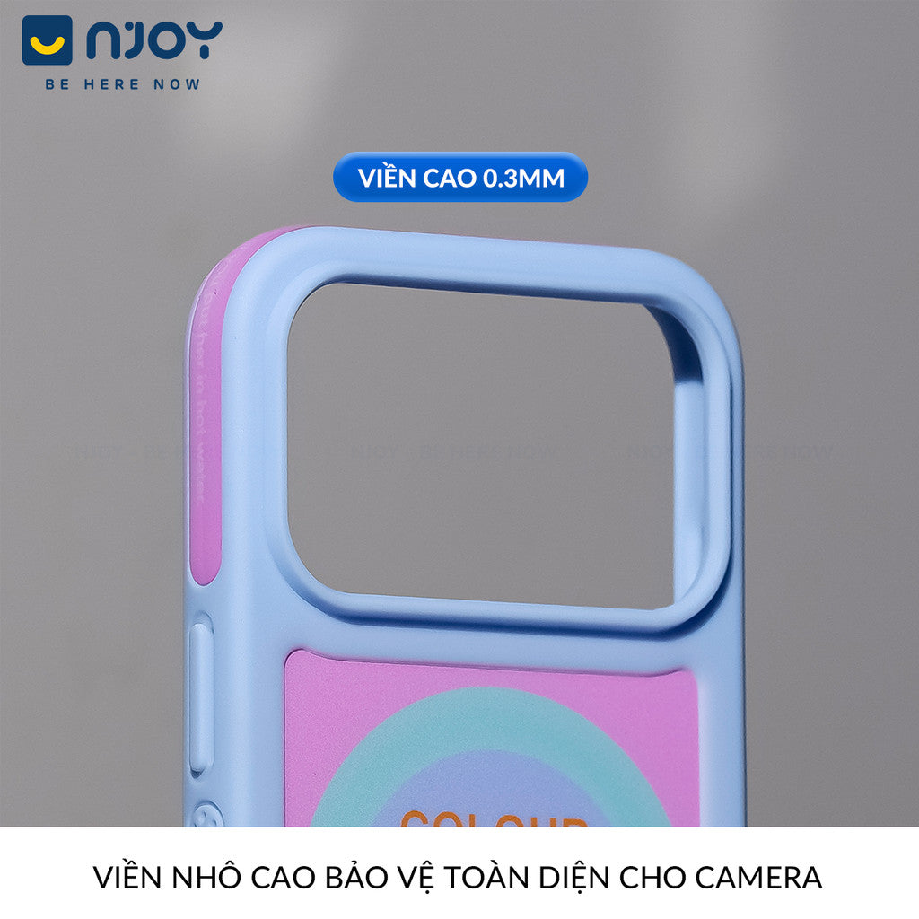 Ốp Chống Bẩn Retro Pop City Chống Sốc Bảo Vệ Camera Cho Điện Thoại iPhone 17 Pro Max 16 15 14 13