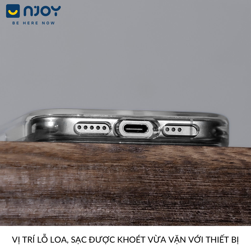 Ốp Trong Suốt Magsafe Có Nút AI Chống Sốc Cho Điện Thoại iPhone 17 Pro Max 16 15 14 13