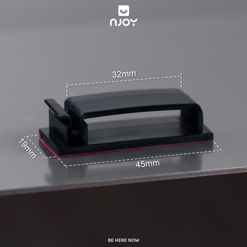 Nẹp Cố Định Dây Điện Bản Rộng 32mm Tidy Wide Kẹp Nhiều Dây Gọn Gàng Dán Bàn Làm Việc Tường Tivi Ô Tô