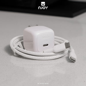 Bộ Cáp Sạc Nhanh Belkin 45W Type C To Type C Cho Điện Thoại iPhone iPad Macbook Njoy BoostCharge