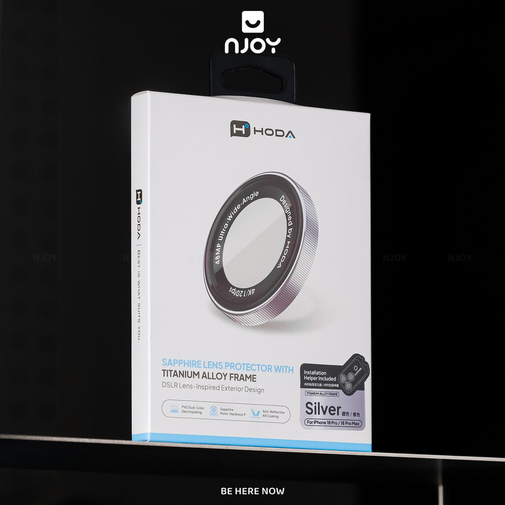 Lens Bảo Vệ Camera Hoda Sapphire Monocular Cao Cấp Chống Trầy Cho Điện Thoại iPhone 18 Pro Max
