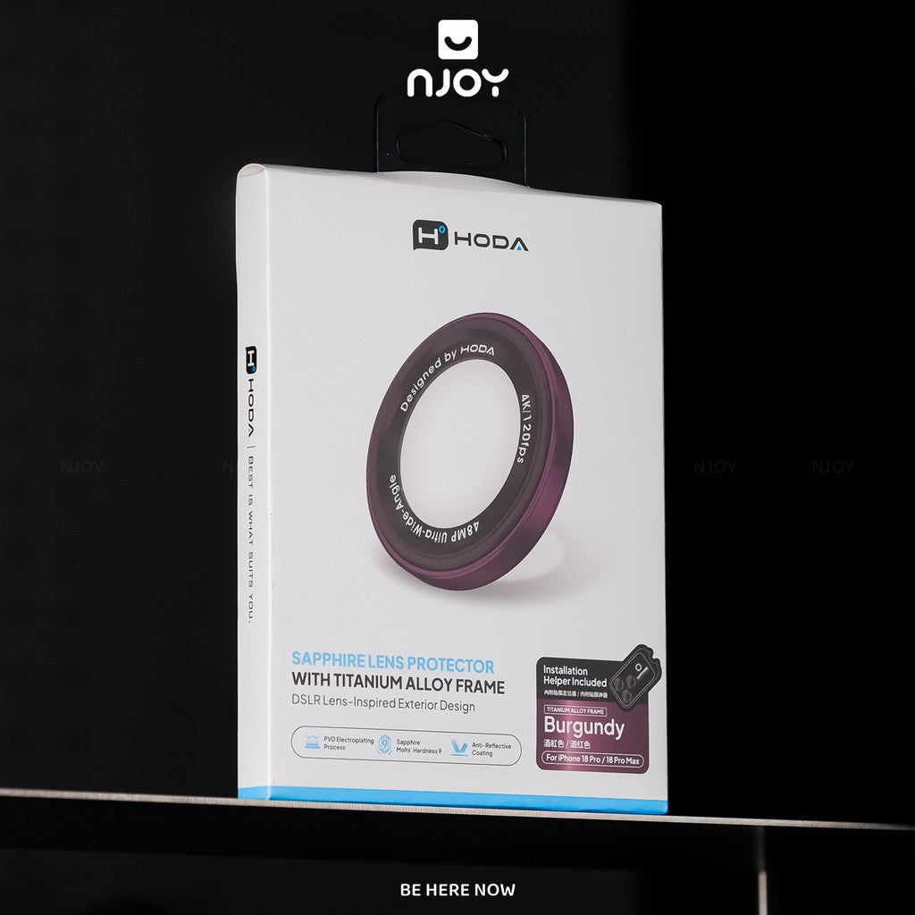 Lens Bảo Vệ Camera Hoda Sapphire Monocular Cao Cấp Chống Trầy Cho Điện Thoại iPhone 18 Pro Max