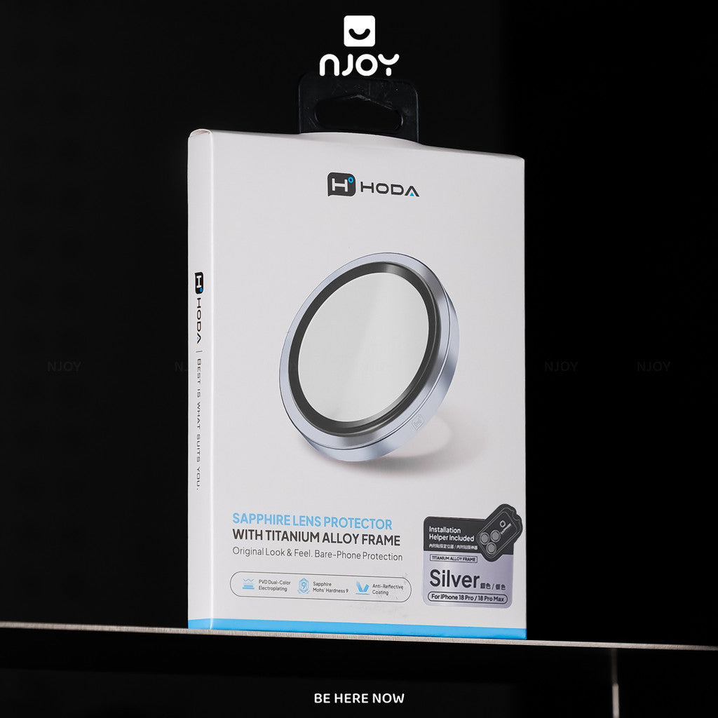 Lens Bảo Vệ Camera Hoda Sapphire Monocular Cao Cấp Chống Trầy Cho Điện Thoại iPhone 18 Pro Max