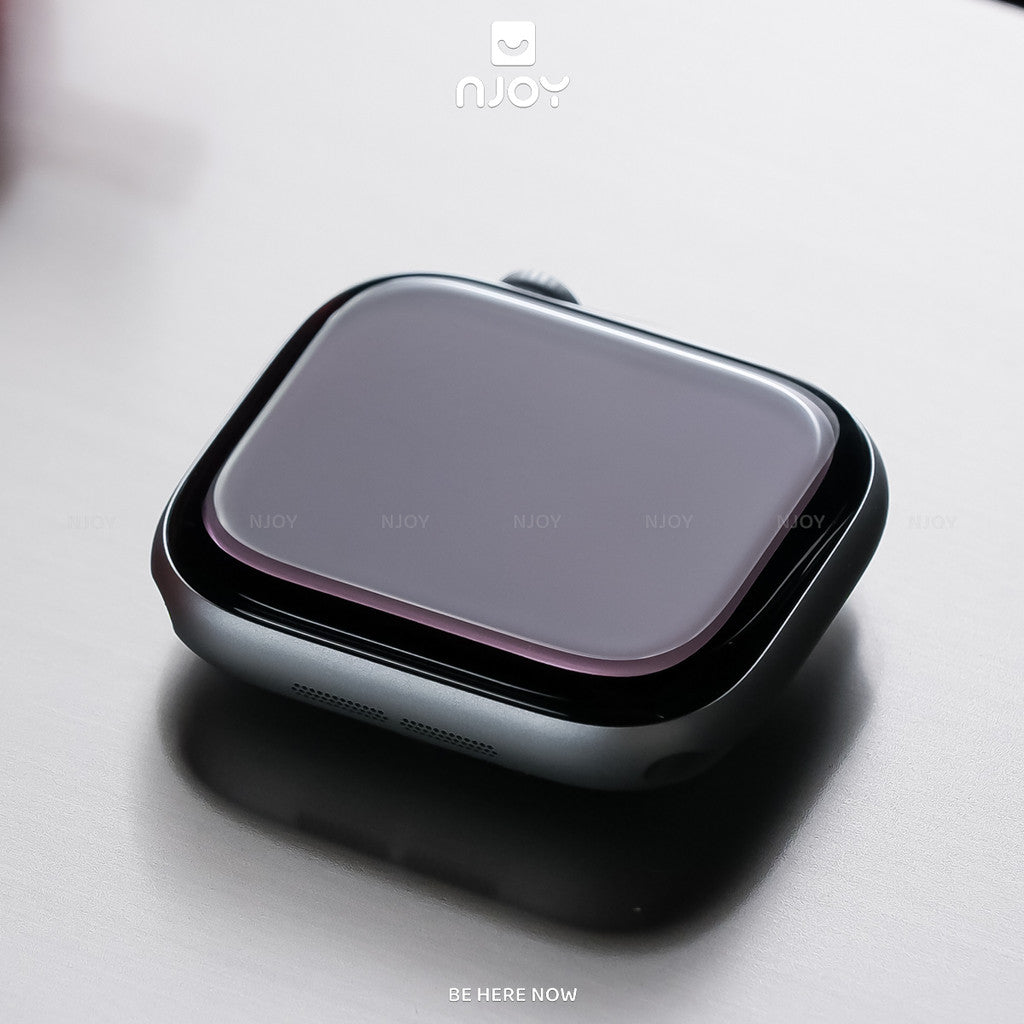 Cường Lực Viền Dẻo 3D Curved Cho Đồng Hồ Apple Watch 38mm 40mm 41mm 42mm 44mm 45mm 46mm 49mm