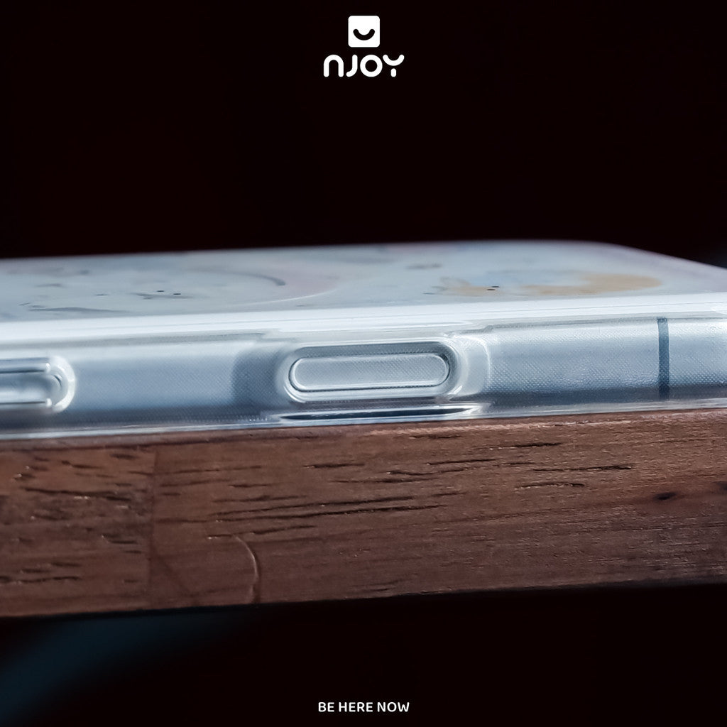 Ốp Lưng In Hình Mèo Meowday Dễ Thương Màu Hồng Magsafe Cho iPhone 18 Pro Max 17 16 15 14 Njoy