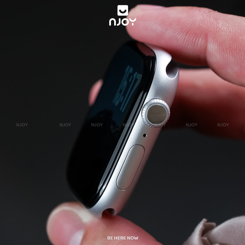 Cường Lực Viền Dẻo 3D Curved Cho Đồng Hồ Apple Watch 38mm 40mm 41mm 42mm 44mm 45mm 46mm 49mm
