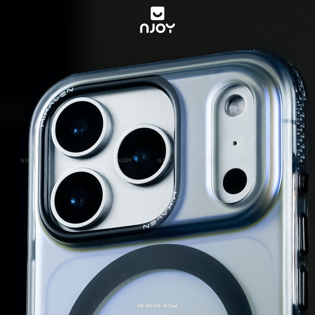 Ốp Nhám Mờ Phản Quang Chống Sốc Cao Cấp Bảo Vệ Camera Cho Điện Thoại iPhone 18 Pro Max 17 16 15 14 Njoy