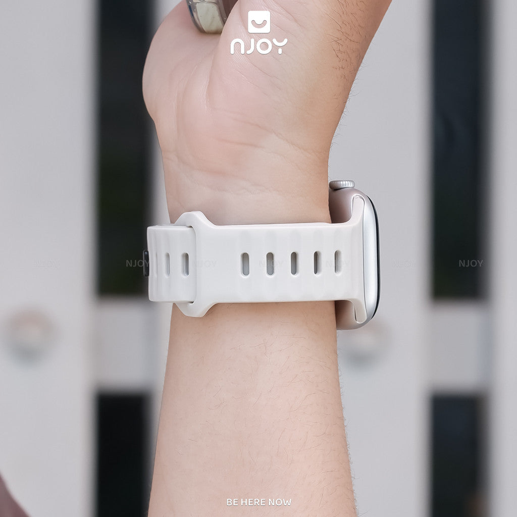 Dây Đeo Silicon Thể Thao Siêu Mịn Cho Đồng Hồ Apple Watch Ultra Series S11 10 9 8 7 6 SE 44/45/46/49 38/40/41/42mm