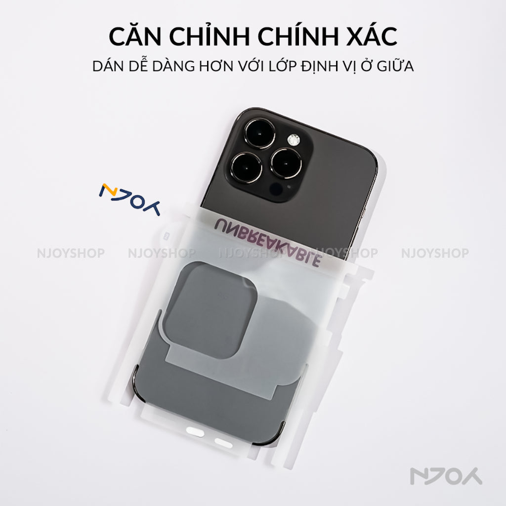 Miếng Dán PPF Nhám Chống Vân Tay Cho Điện Thoại iPhone 16 Pro Max 15 14 13 12 11 Njoyshop