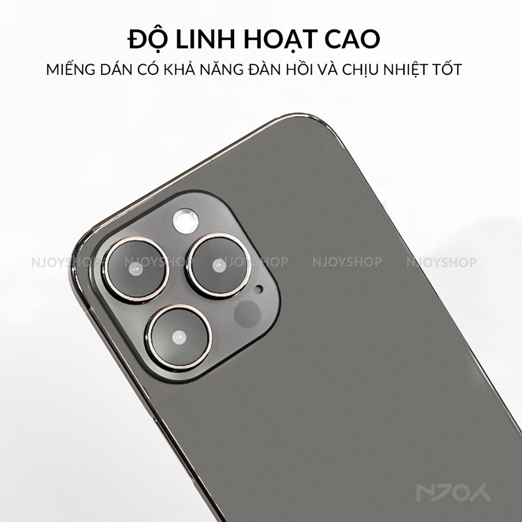 Miếng Dán PPF Nhám Chống Vân Tay Cho Điện Thoại iPhone 16 Pro Max 15 14 13 12 11 Njoyshop