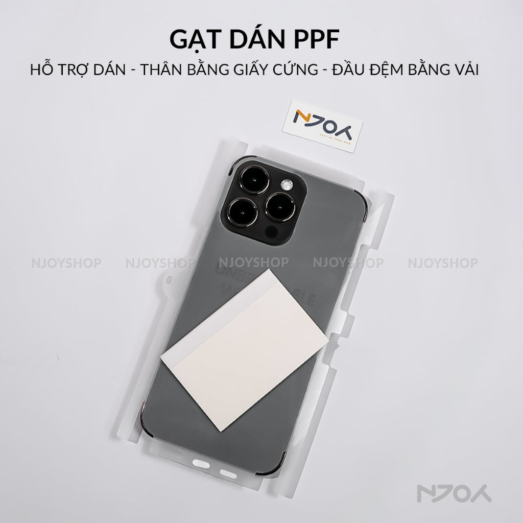 Miếng Gạt Hỗ Trợ Dán PPF Cường Lực Cho Điện Thoại iPhone Samsung XIaomi