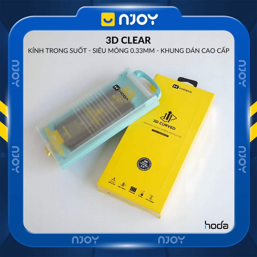 Kính Cường Lực Hoda Chống Nhìn Trộm 2.5D Cho iPhone 17 Pro Max 16 15 14