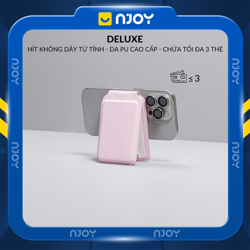 Ví Đựng Thẻ Magsafe Không Dây Cho Điện Thoại iPhone Samsung Huawei Xiaomi