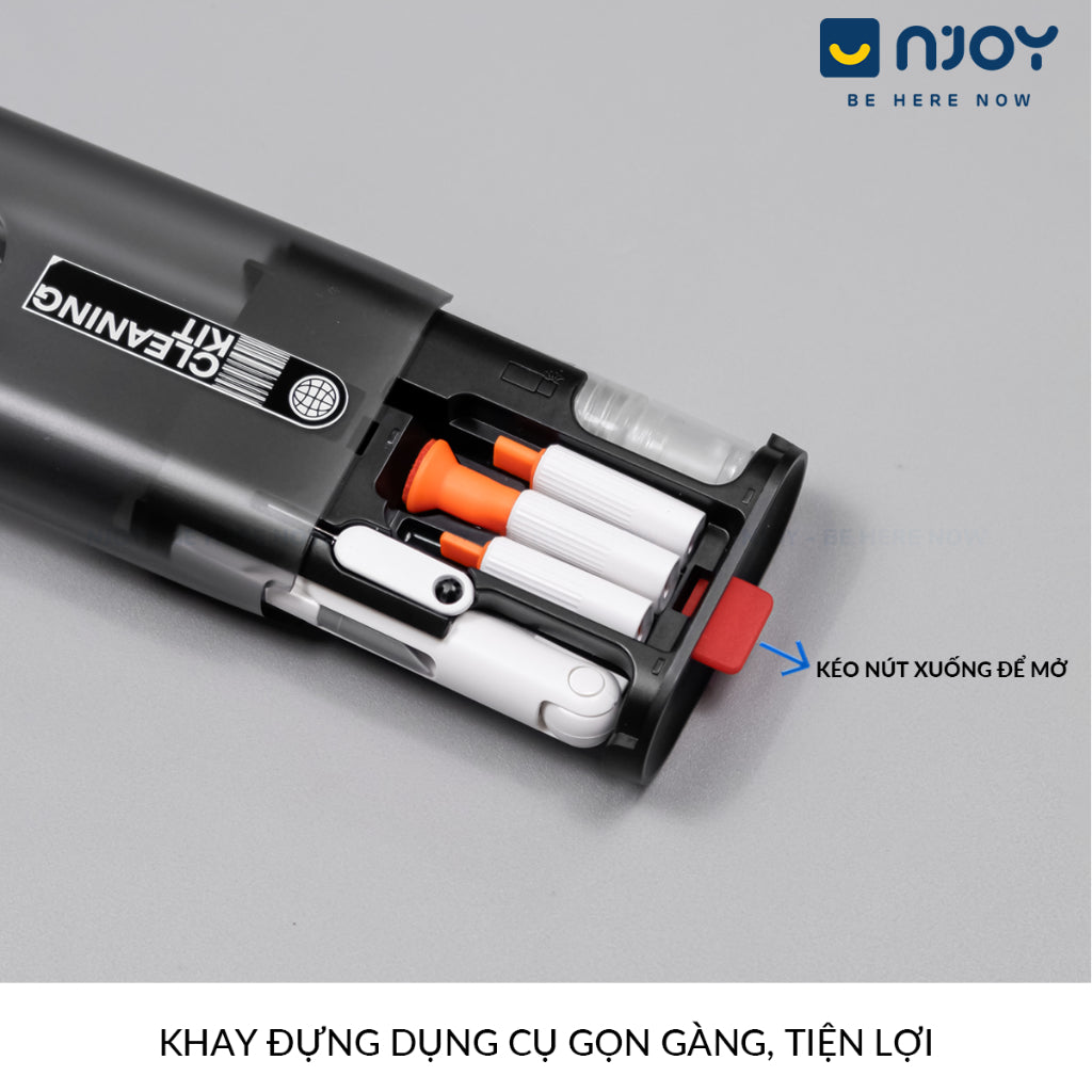 Bộ Dụng Cụ Vệ Sinh Bàn Phím Laptop Tai Nghe Airpods Macbook PC iPhone iPad 12 Trong 1 Đa Năng Nhỏ Gọn