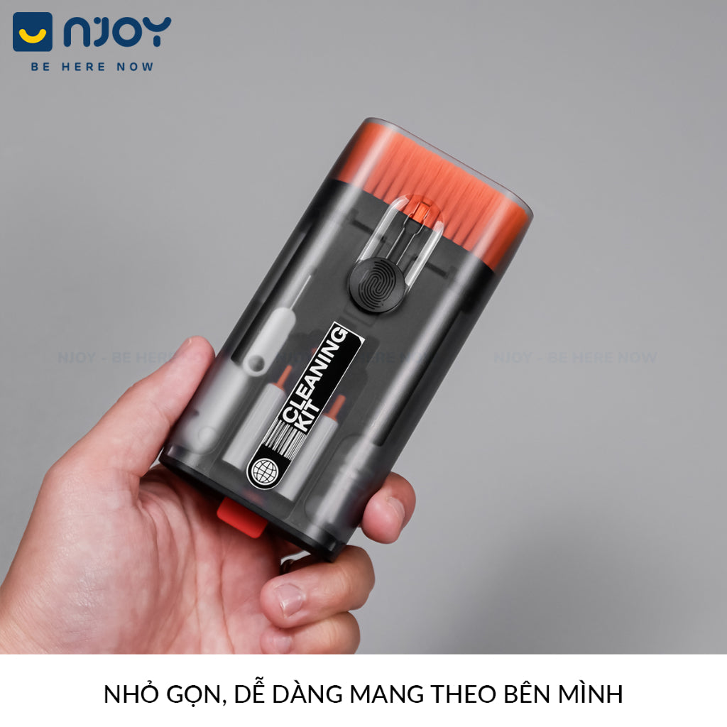Bộ Dụng Cụ Vệ Sinh Bàn Phím Laptop Tai Nghe Airpods Macbook PC iPhone iPad 12 Trong 1 Đa Năng Nhỏ Gọn