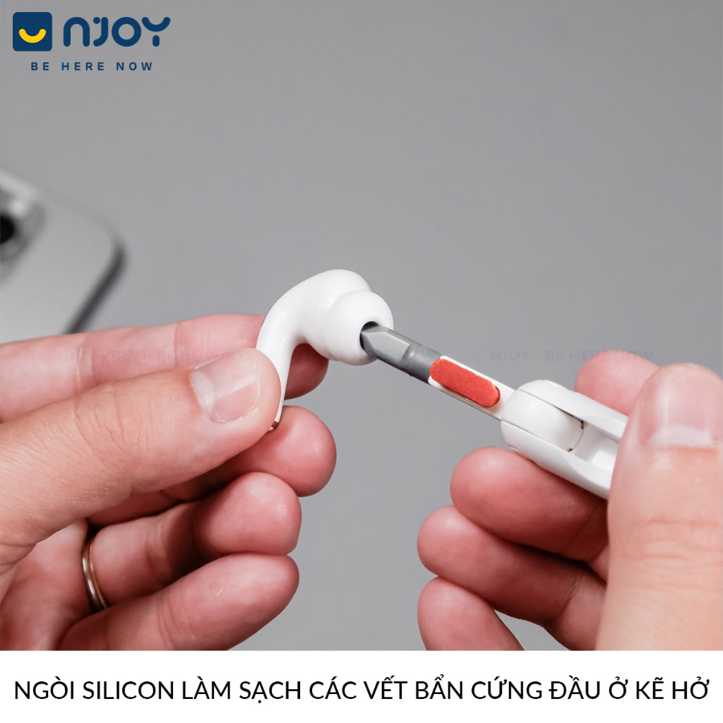 Bộ Dụng Cụ Vệ Sinh Bàn Phím Laptop Tai Nghe Airpods Macbook PC iPhone iPad 12 Trong 1 Đa Năng Nhỏ Gọn