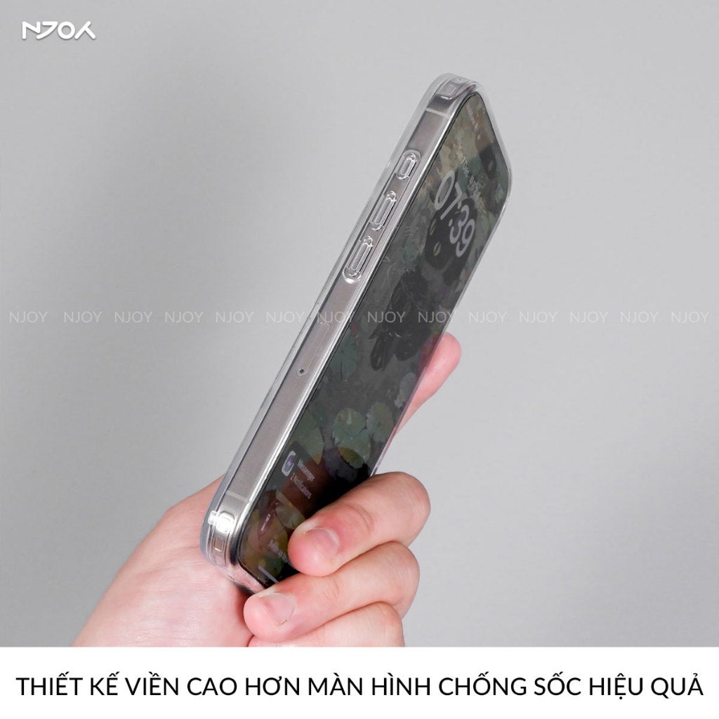 Ốp Magsafe Lưng Nhám Chống Vân Tay Bảo Vệ Camera Cho iPhone 17 Pro Max 16 15 14 13