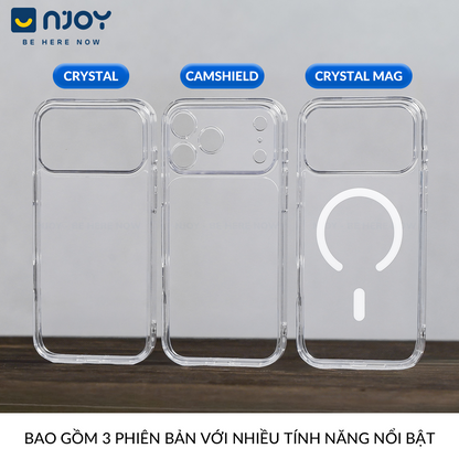Ốp Trong Suốt Likgus Chống Sốc Bảo Vệ Camera Cho iPhone 17 Pro Max 16 15 14 13 12 11