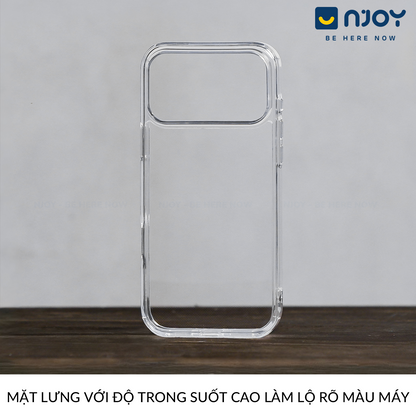 Ốp Trong Suốt Likgus Chống Sốc Bảo Vệ Camera Cho iPhone 17 Pro Max 16 15 14 13 12 11