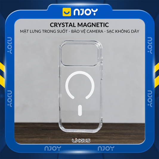 Ốp Magsafe Trong Suốt Likgus Cho iPhone 17 Pro Max 16 15 14 13 12