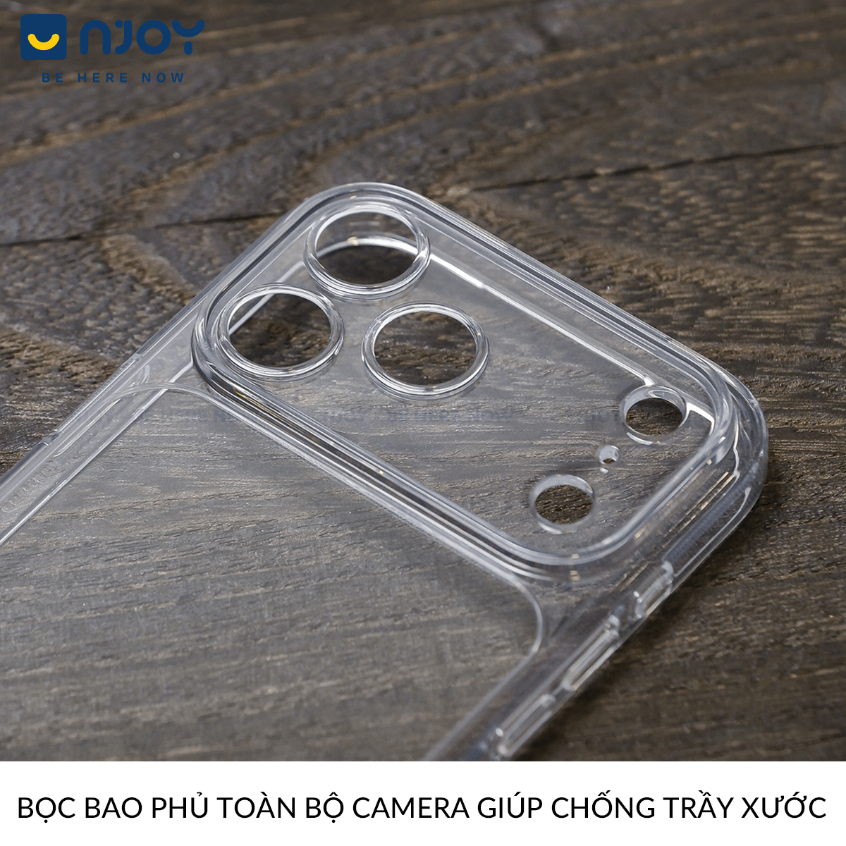 Ốp Trong Suốt Likgus Bảo Vệ Camera Chống Sốc Cho iPhone 17 Pro Max 16 15 14 13 12 11