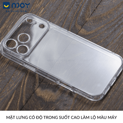 Ốp Trong Suốt Likgus Bảo Vệ Camera Chống Sốc Cho iPhone 17 Pro Max 16 15 14 13 12 11