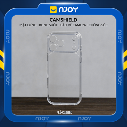 Ốp Trong Suốt Likgus Bảo Vệ Camera Chống Sốc Cho iPhone 17 Pro Max 16 15 14 13 12 11