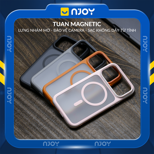 Ốp Magsafe Lưng Nhám Likgus Bảo Vệ Camera Cho iPhone 17 Pro Max 16 15 14 13