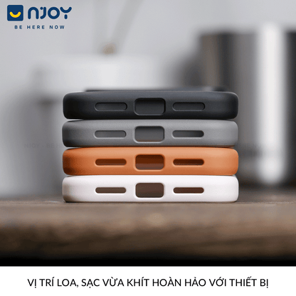 Ốp Hỗ Trợ Sạc Không Dây Likgus Lưng Nhám Chống Bẩn Cho iPhone 17 Pro Max 16 Pro Max 15 14 13 Njoyshop