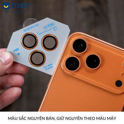 Cường Lực Camera Kuzoom AR Chống Trầy Cho iPhone 17 Pro Max 16 15 14 13 12 11