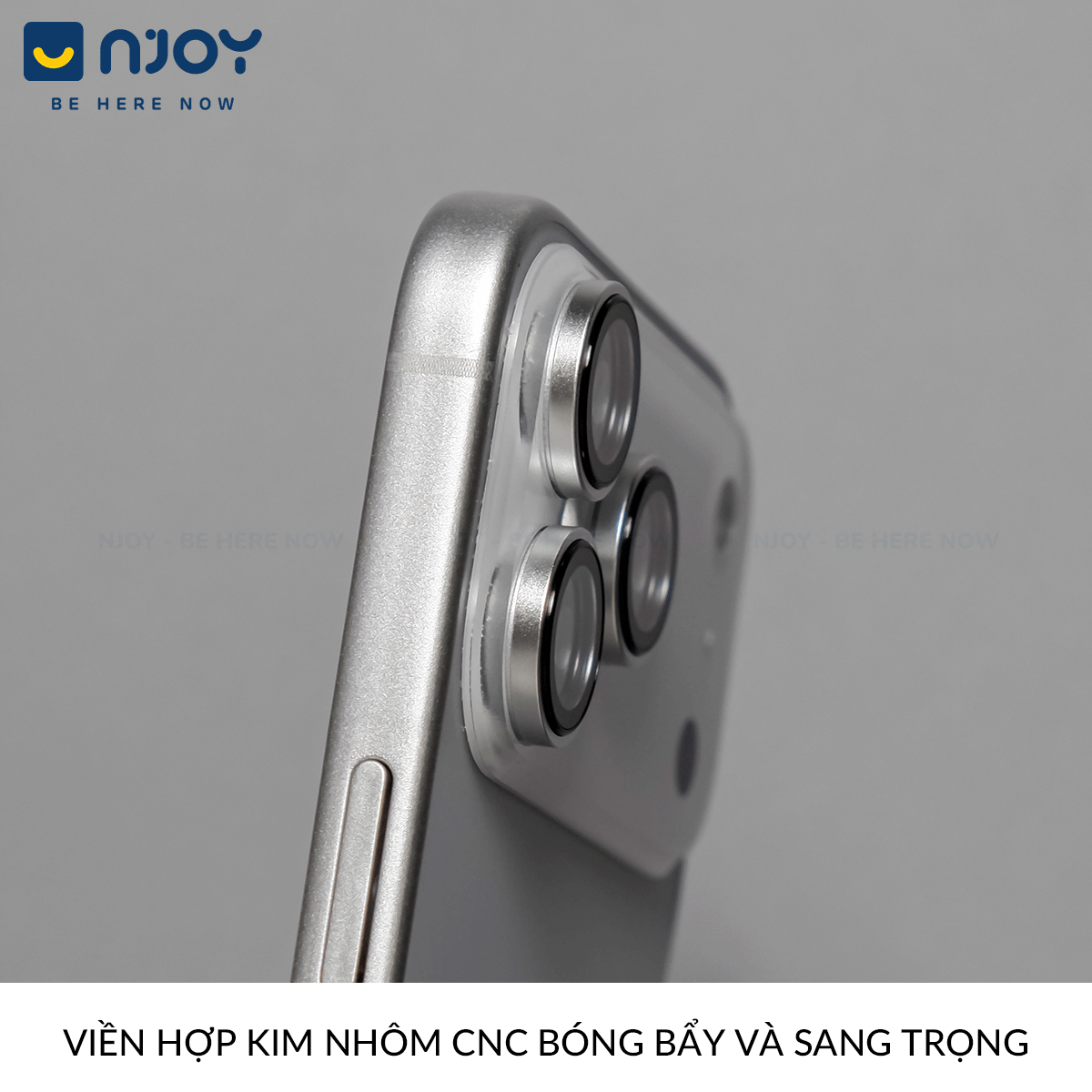 Cường Lực Camera URR Sapphire PVDSS 2 Tầng Cho iPhone 17 Pro Max 16 Pro Max 15 Pro Max 14 Pro Max 13 12