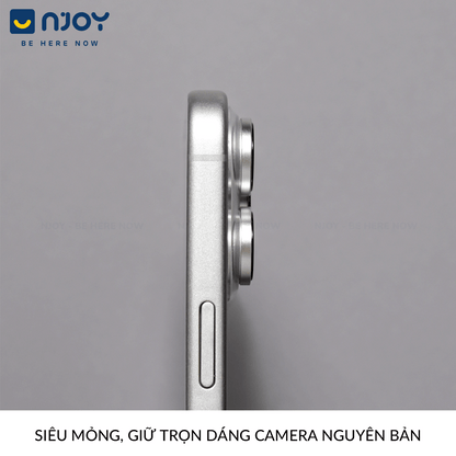 Cường Lực Camera URR Sapphire PVDSS 2 Tầng Cho iPhone 17 Pro Max 16 Pro Max 15 Pro Max 14 Pro Max 13 12