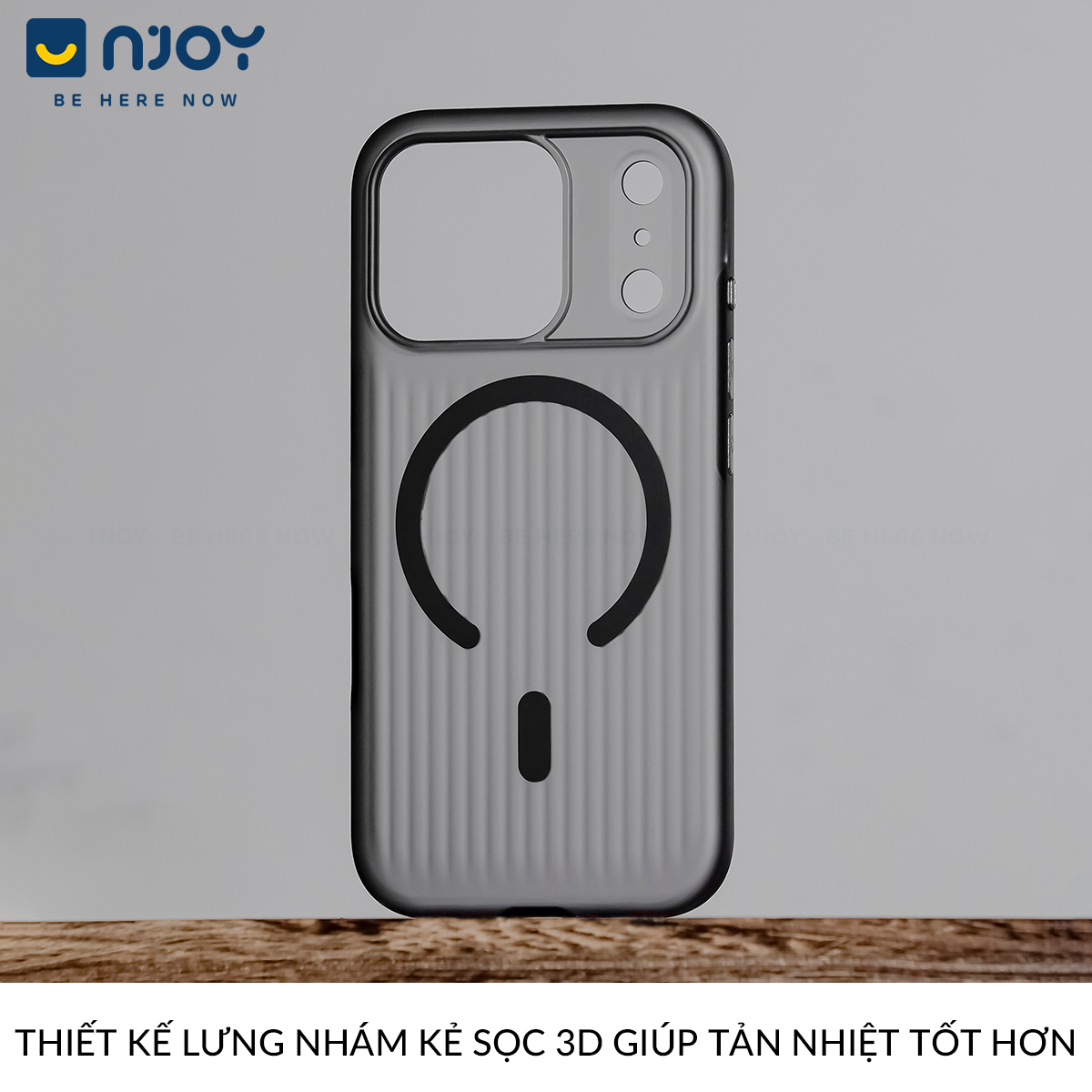 Ốp Lưng Nhám Chống Vân Tay Hỗ Trợ Sạc Không Dây Từ Tính Cho iPhone 17 Pro Max 16 15 14 13 12