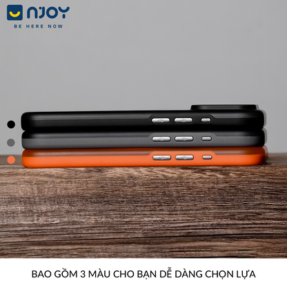 Ốp Lưng Nhám Chống Vân Tay Hỗ Trợ Sạc Không Dây Từ Tính Cho iPhone 17 Pro Max 16 15 14 13 12