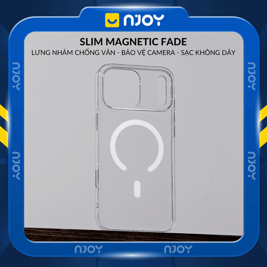 Ốp Siêu Mỏng Trong Suốt Hỗ Trợ Sạc Magsafe Chống Ố Cho iPhone 17 Pro Max 15 14 13