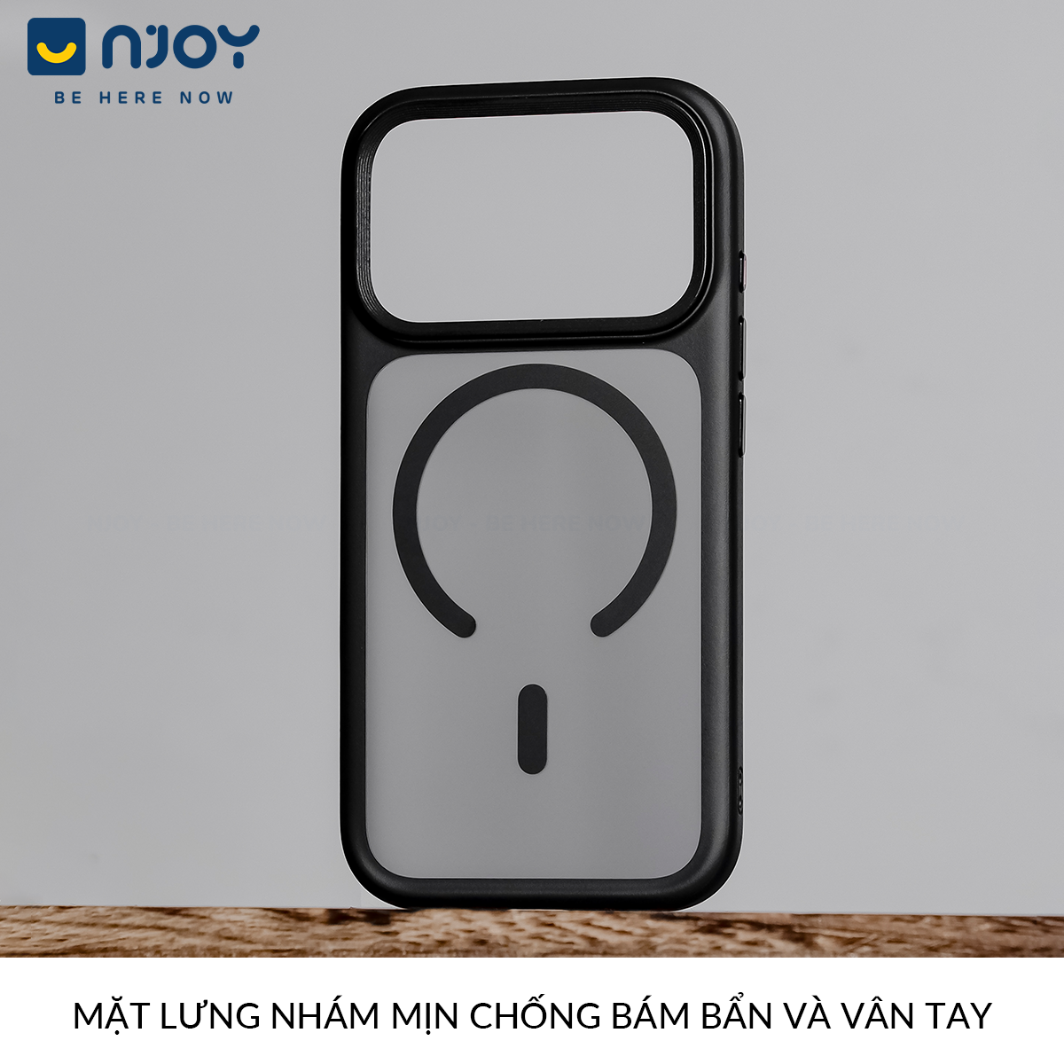 Ốp Nhám Hỗ Trợ Sạc Không Dây Từ Tính Nút Bấm AI Camera Cao Cấp Cho Điện Thoại iPhone 17 Pro Max 16