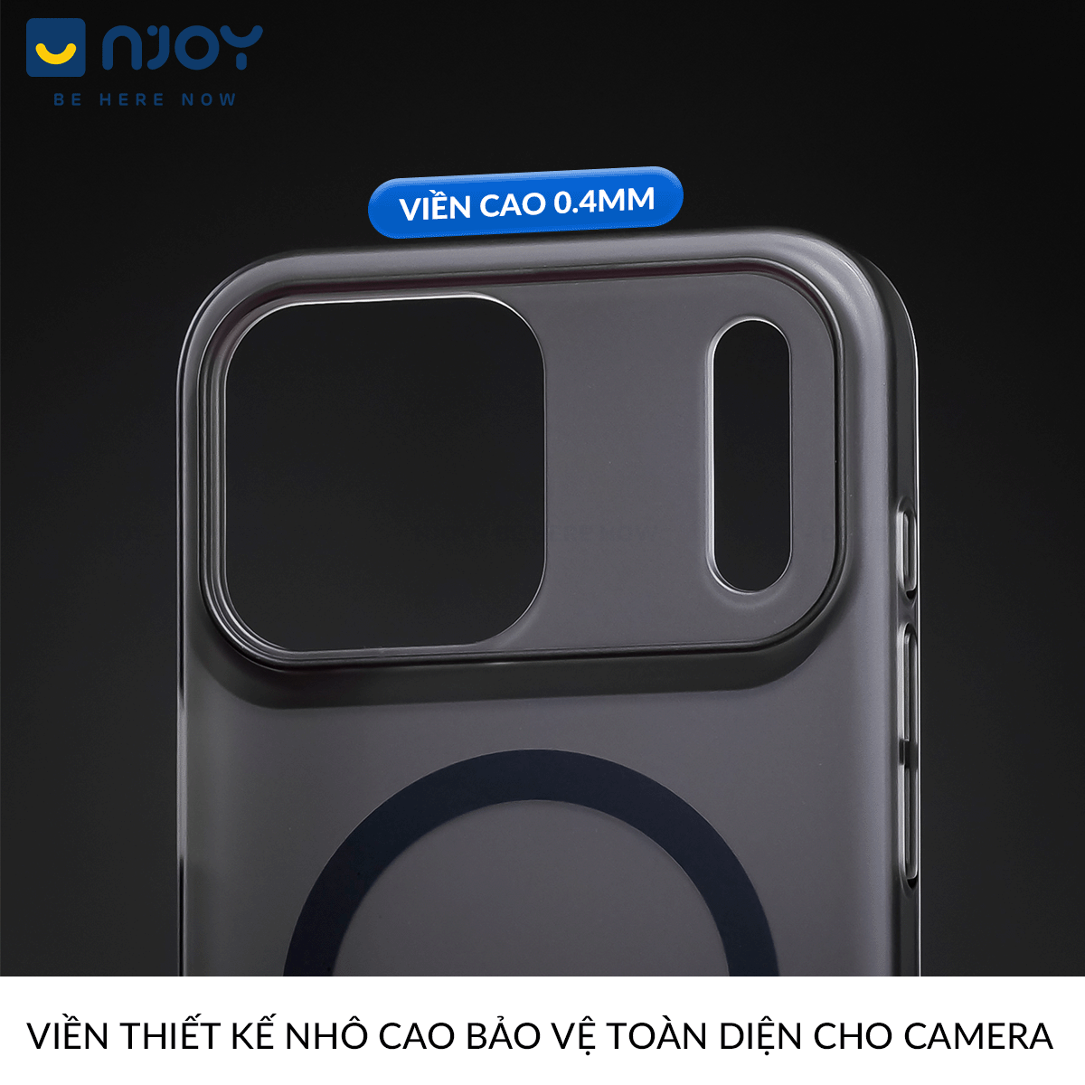 Ốp Magsafe Siêu Mỏng Nhám Mờ Chống Vân Tay Cho iPhone 12 13 14 15 16 17 Pro Max
