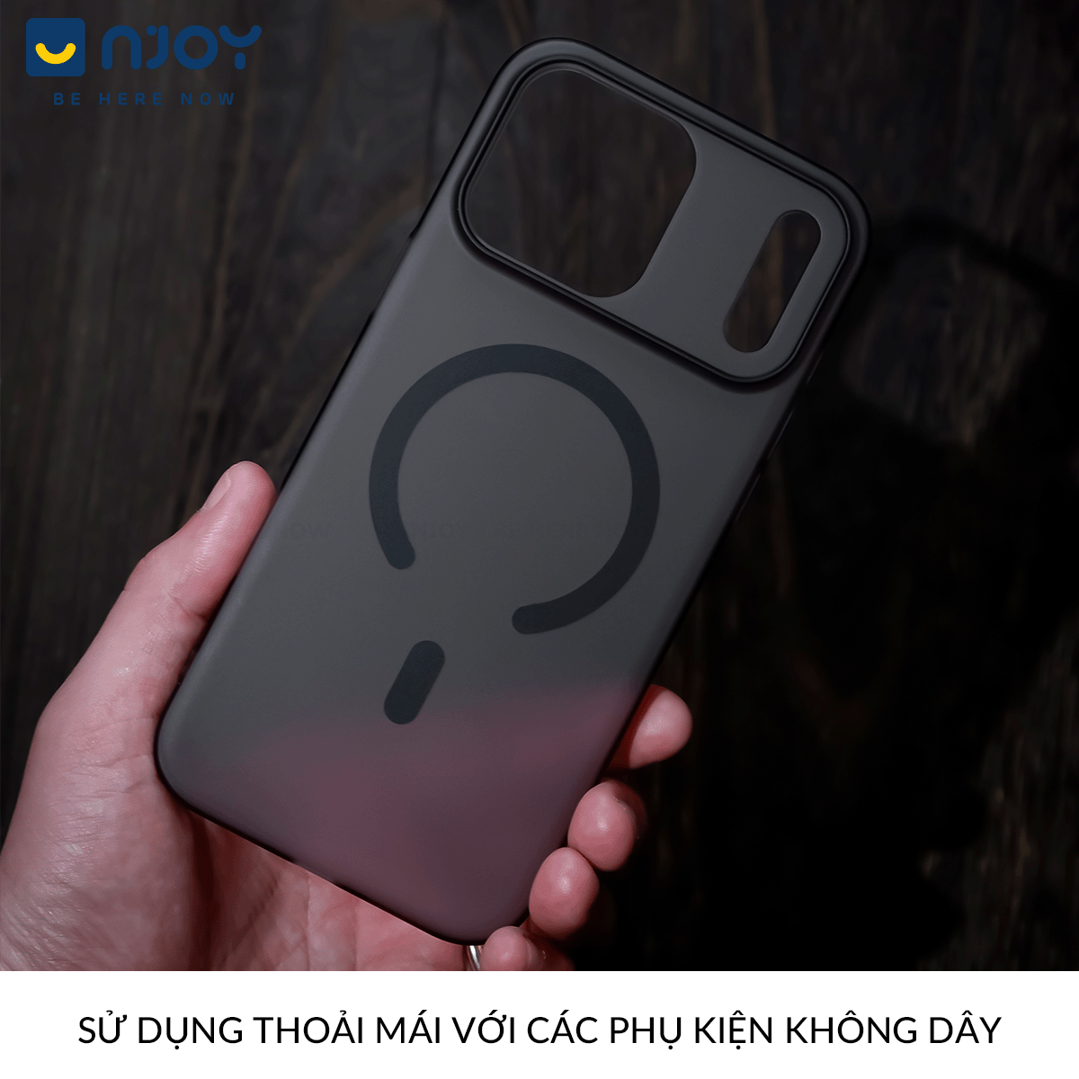 Ốp Magsafe Siêu Mỏng Nhám Mờ Chống Vân Tay Cho iPhone 12 13 14 15 16 17 Pro Max