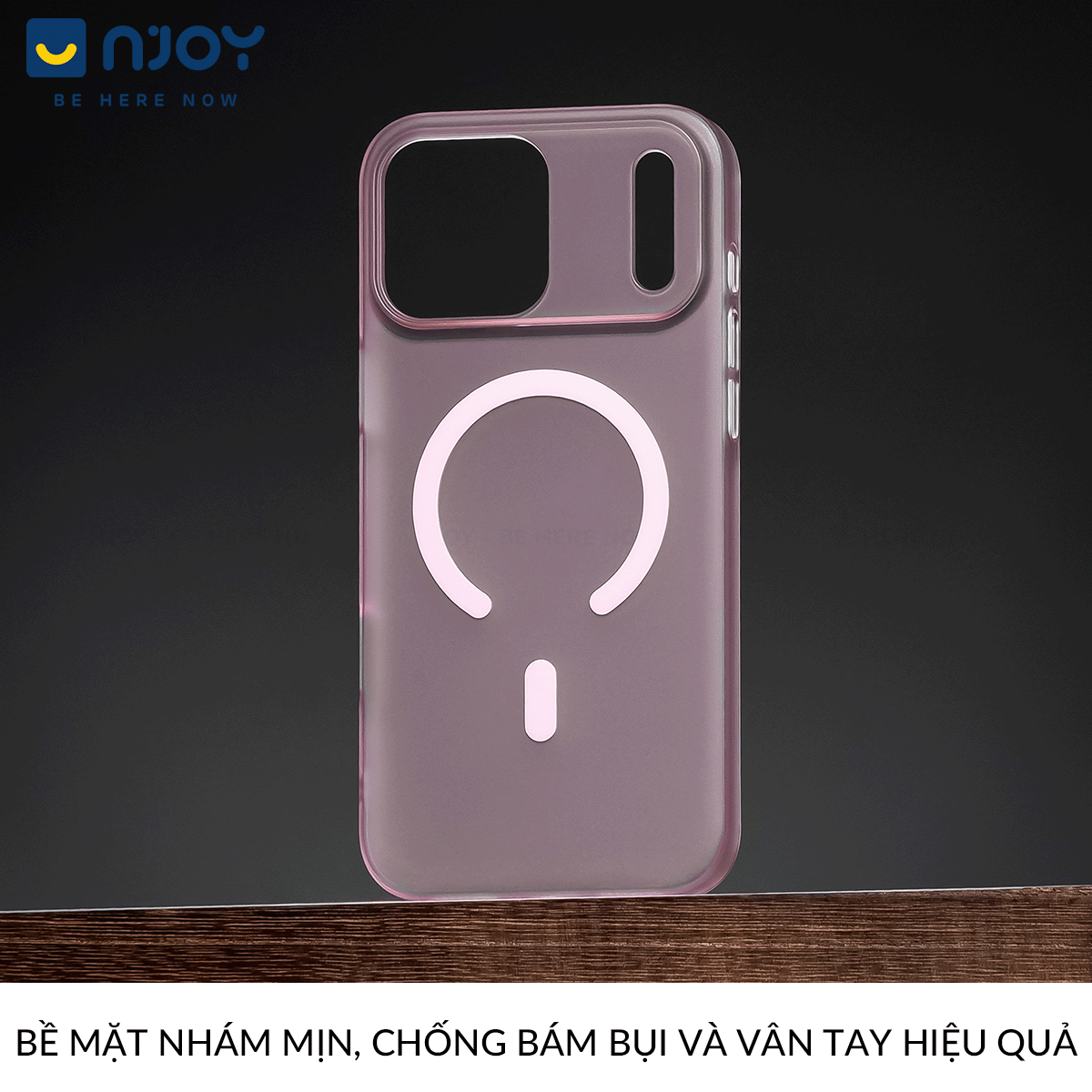 Ốp Magsafe Siêu Mỏng Nhám Mờ Chống Vân Tay Cho iPhone 12 13 14 15 16 17 Pro Max