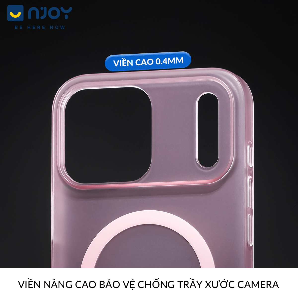 Ốp Magsafe Siêu Mỏng Nhám Mờ Chống Vân Tay Cho iPhone 12 13 14 15 16 17 Pro Max