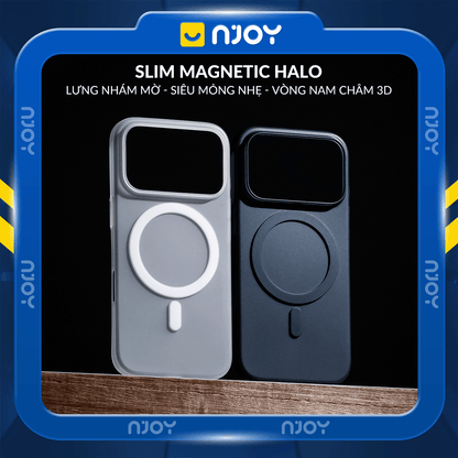 Ốp Siêu Mỏng Magsafe Nổi 3d Nhám Mờ Chống Vân Tay Cho Điện Thoại iPhone 17 Pro Max 16 15 14 13