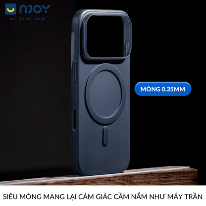 Ốp Siêu Mỏng Magsafe Nổi 3d Nhám Mờ Chống Vân Tay Cho Điện Thoại iPhone 17 Pro Max 16 15 14 13