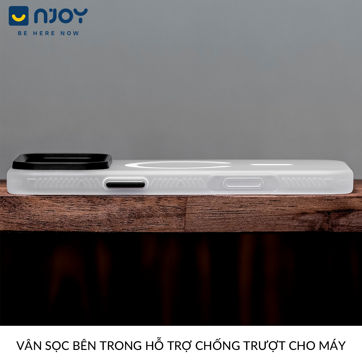 Ốp Nhám Magsafe Cao Cấp Bảo Vệ Camera Chống Vân Tay Cho Điện Thoại iPhone 17 Pro Max 16 15 14