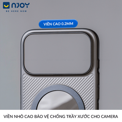 Ốp Magsafe Nhám Siêu Mỏng Mist Chống Trơn Trượt Cho iPhone 17 Pro Max 16 15 14 13 12