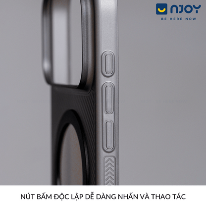 Ốp Magsafe Nhám Siêu Mỏng Mist Chống Trơn Trượt Cho iPhone 17 Pro Max 16 15 14 13 12