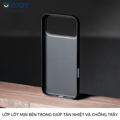 Ốp Nhám Sọc Siêu Mỏng Nexus Họa Tiết Hình Học Geomestry Cho iPhone 17 Pro Max 16 15 14 13 12