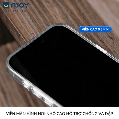 Ốp Đựng Thẻ Trong Suốt Njoy Bảo Vệ Camera Cho iPhone 17 Pro Max 16 15 14 13 12