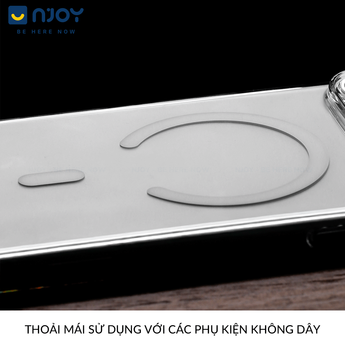 Ốp Siêu Mỏng Memumi Trong Suốt Hỗ Trợ Sạc Không Dây Cho Điện Thoại iPhone 17 Pro Max 16 15 14 13