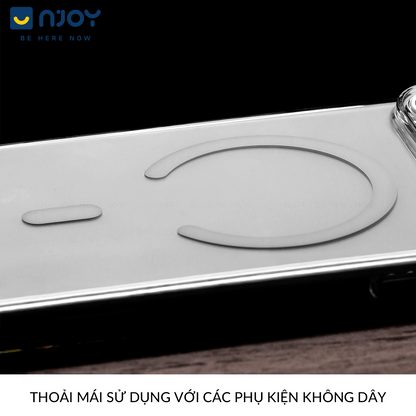 Ốp Siêu Mỏng Memumi Trong Suốt Hỗ Trợ Sạc Không Dây Cho Điện Thoại iPhone 17 Pro Max 16 15 14 13