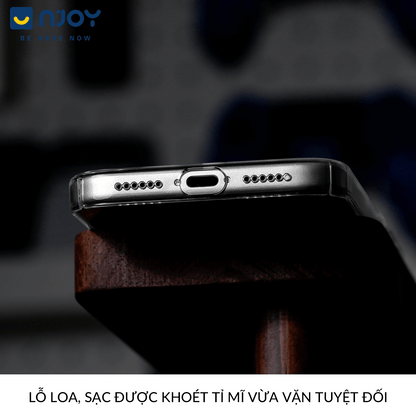 Ốp Siêu Mỏng Memumi Trong Suốt Hỗ Trợ Sạc Không Dây Cho Điện Thoại iPhone 17 Pro Max 16 15 14 13